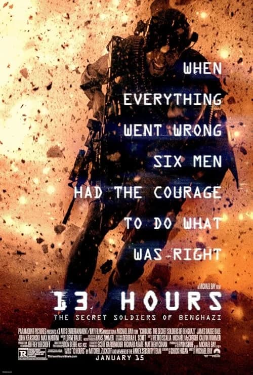 13 Hours film posteri