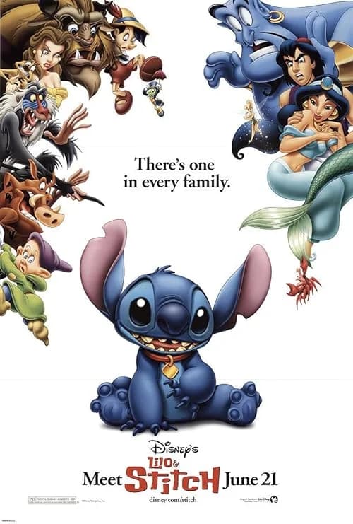 Lilo & Stitch film posteri
