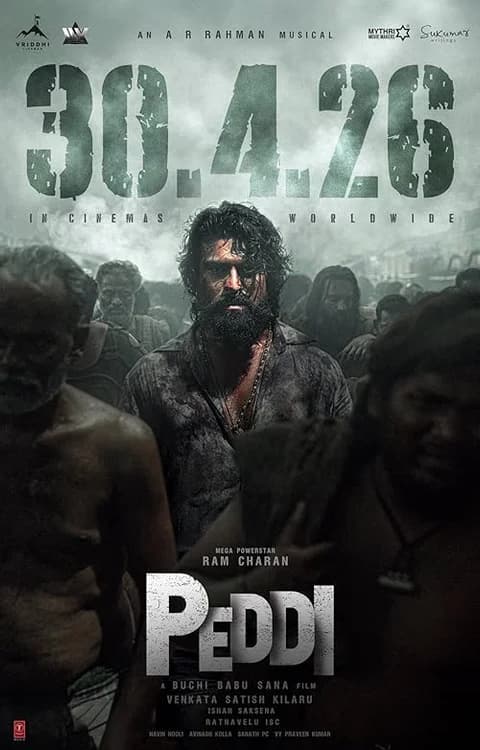 Peddi film posteri