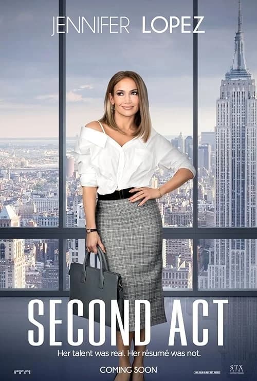 Second Act film posteri